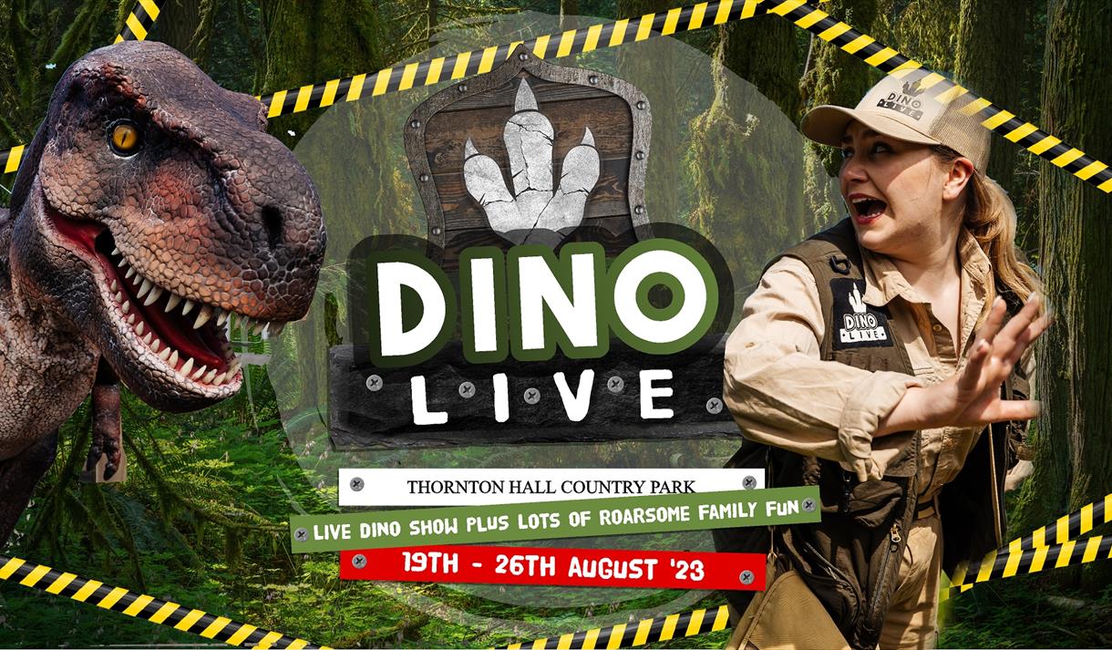 Dino Live at Thornton Hall Country Park