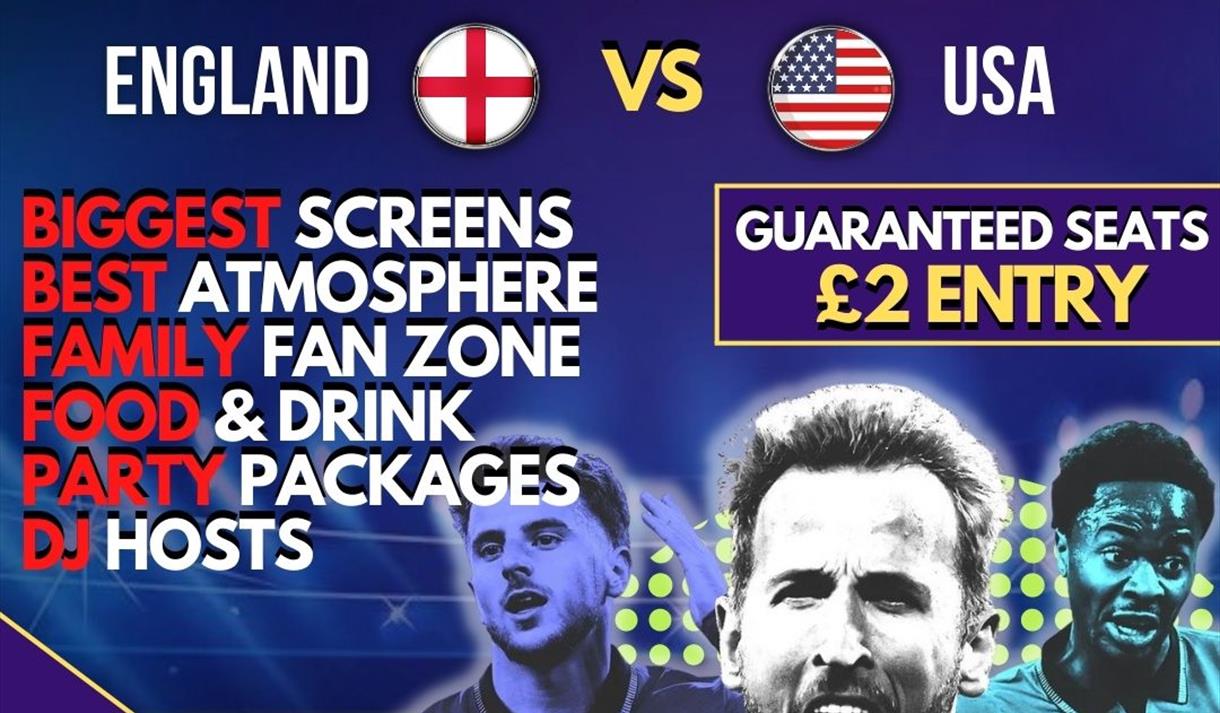 World Cup Live – England v USA