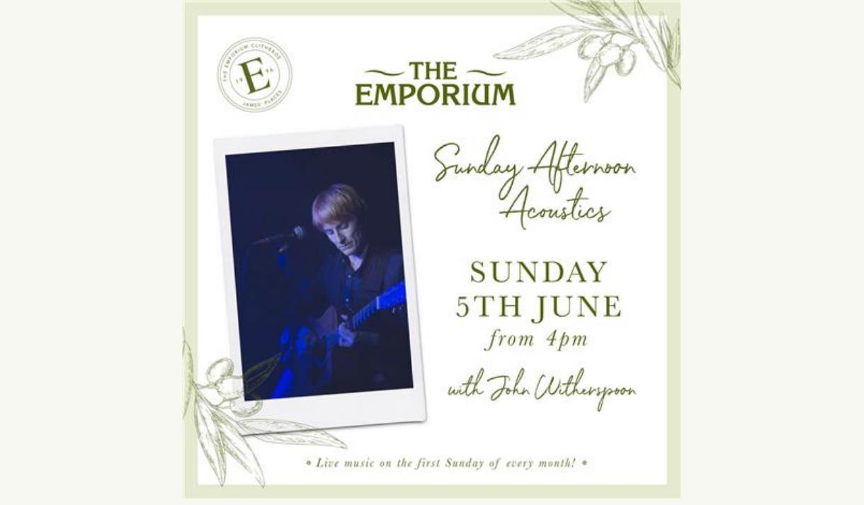Sunday Afternoon Acoustics Session at The Emporium