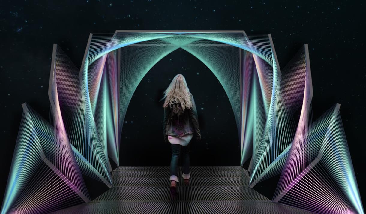 Entwined Light Lightpool Festival 2021 Blackpool