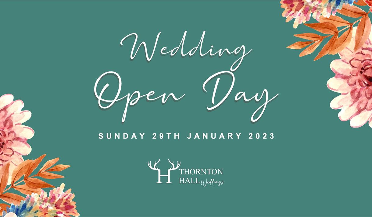 Thornton Hall Wedding Open Day