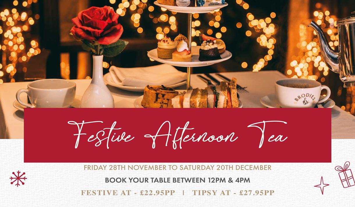 Festive Afternoon Tea at Holland Hall