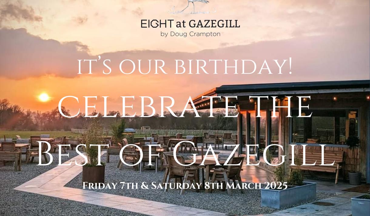 First Birthday Party Nights at Eight at Gazegill