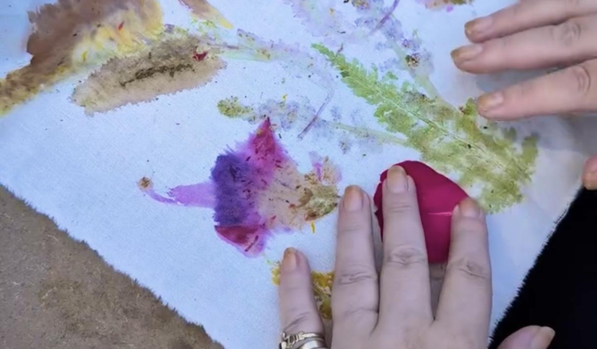 Flower Printing Workshop: Hapa Zome