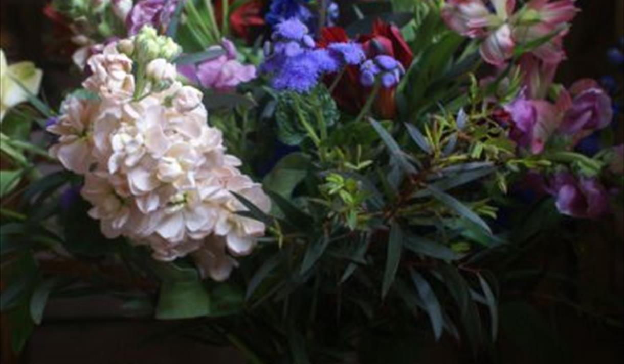 Seasonal Hand Tied flowers from the mindful seasonalist