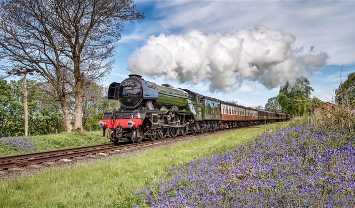 Flying Scotsman in action