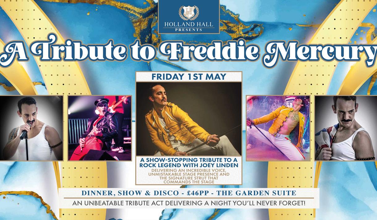 A Tribute to Freddie Mercury with Joey Linden at Holland Hall