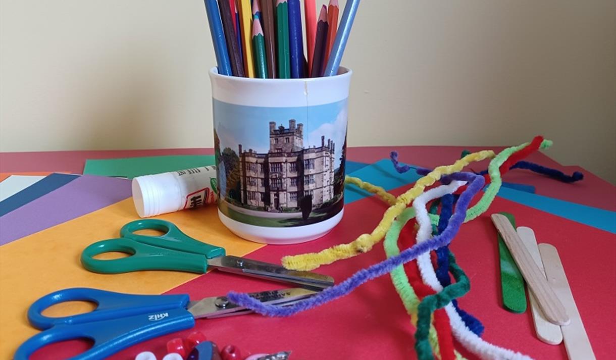 Summer crafts - Lollipop stick people