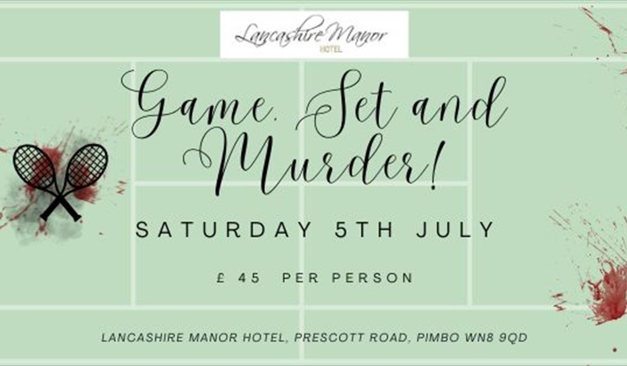 Murder Mystery "Game, Set and Murder!"