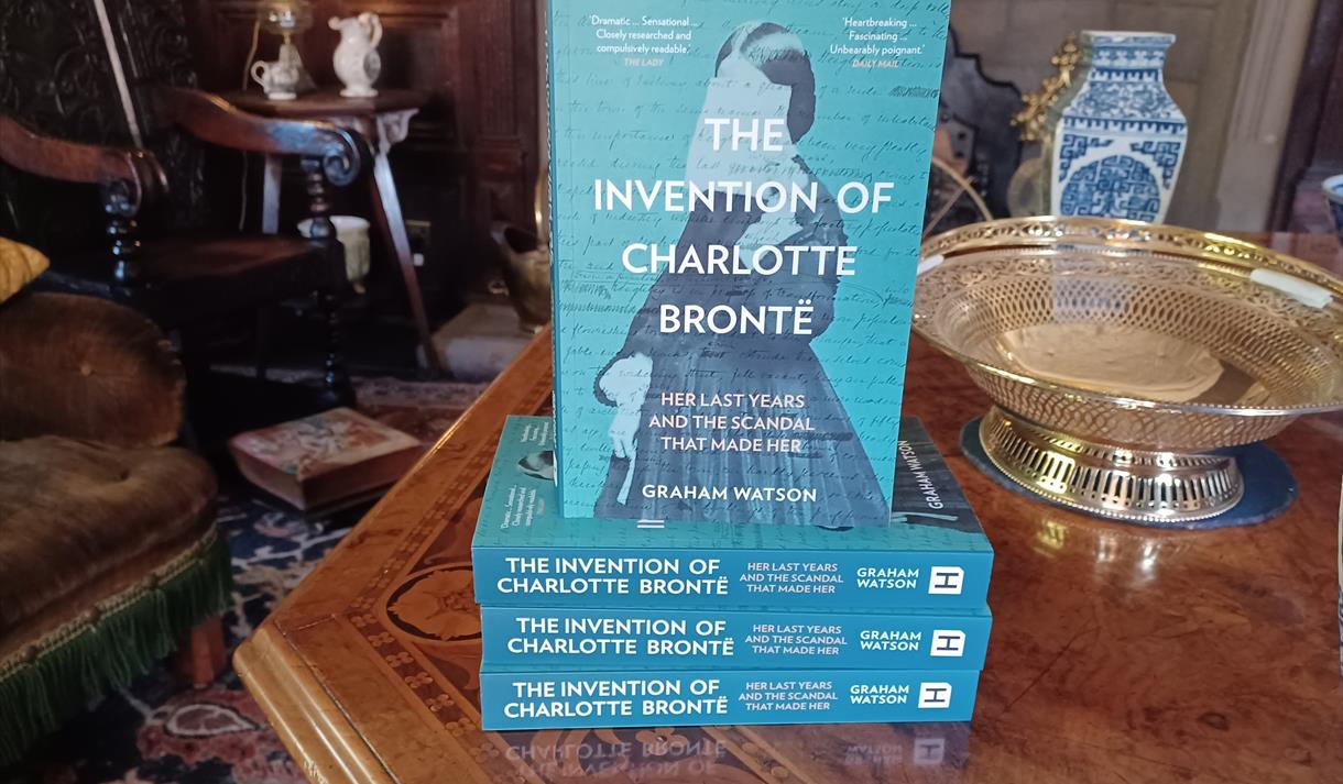 The Invention of Charlotte Bronte talk and book signing at Gawthorpe Hall