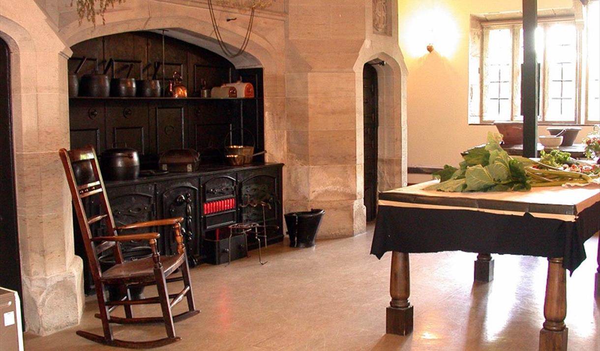 Victorian Kitchen Open