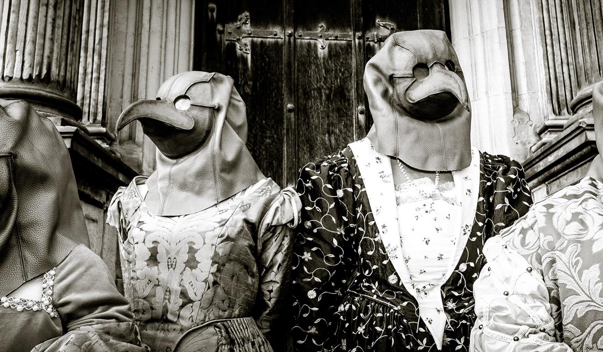 Meet the Plague Doctor at Gawthorpe Hall