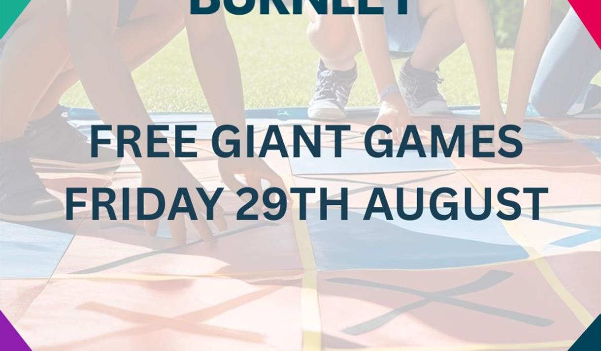 FREE Family Summer Fun – Giant Games – Friday 29th August 2025 – 11am – 3pm