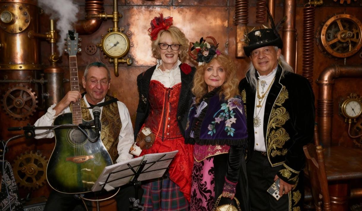 Steampunk at Ribble Steam Railway