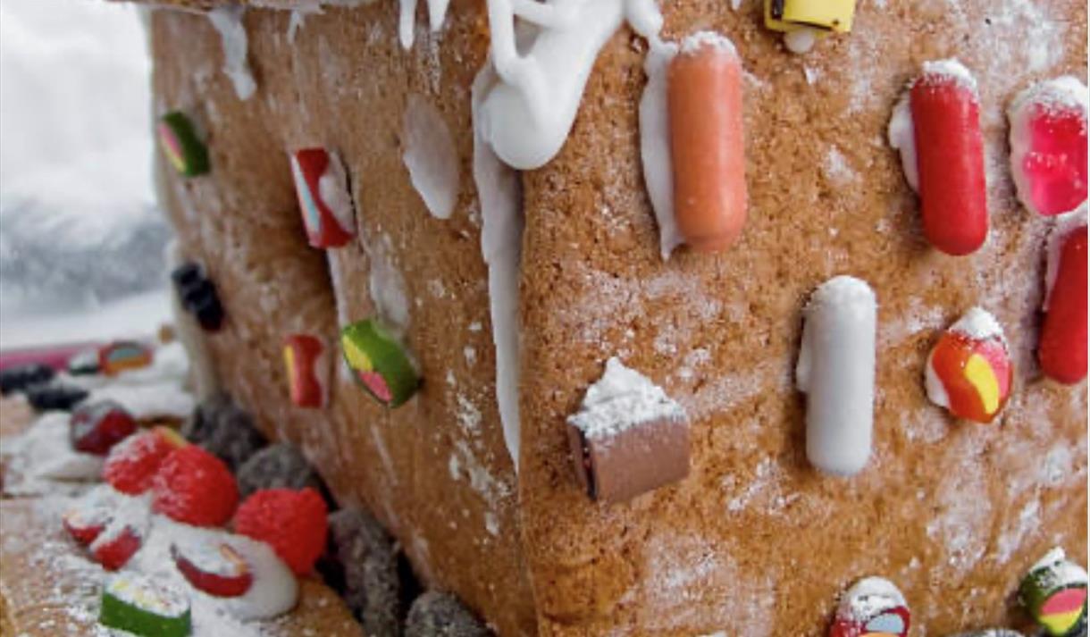 Christmas Eve Gingerbread House