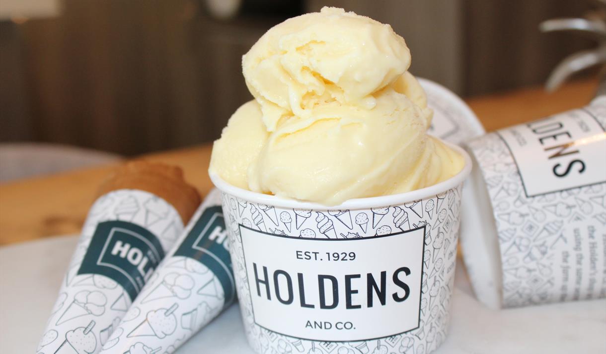Holdens and Co Ice Cream in Haigh, Wigan, Chorley Visit Lancashire