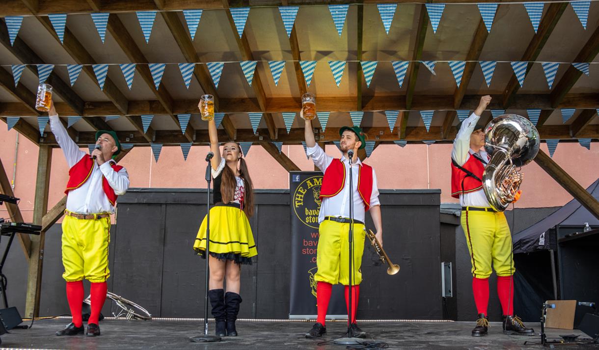 Ocktober Fest at Blackpool Pleasure Beach.