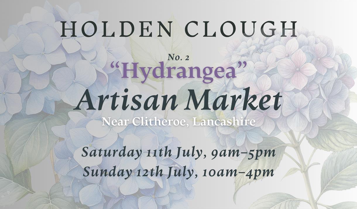 Artisan Market at Holden Clough - 'Hydrangea'