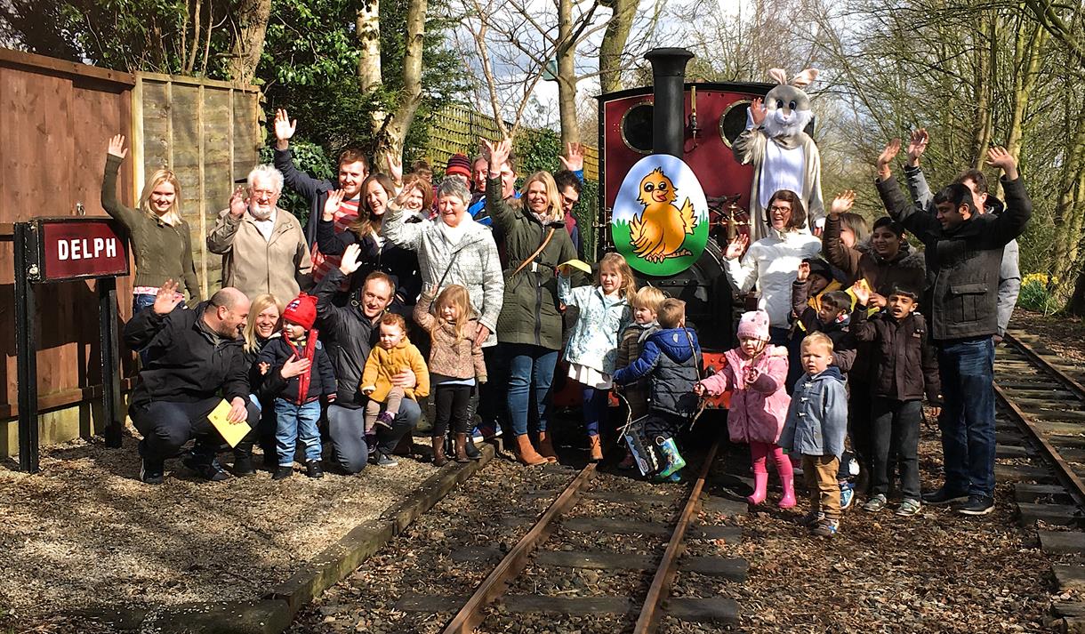 Easter Egg Hunt at West Lancashire Light Railway