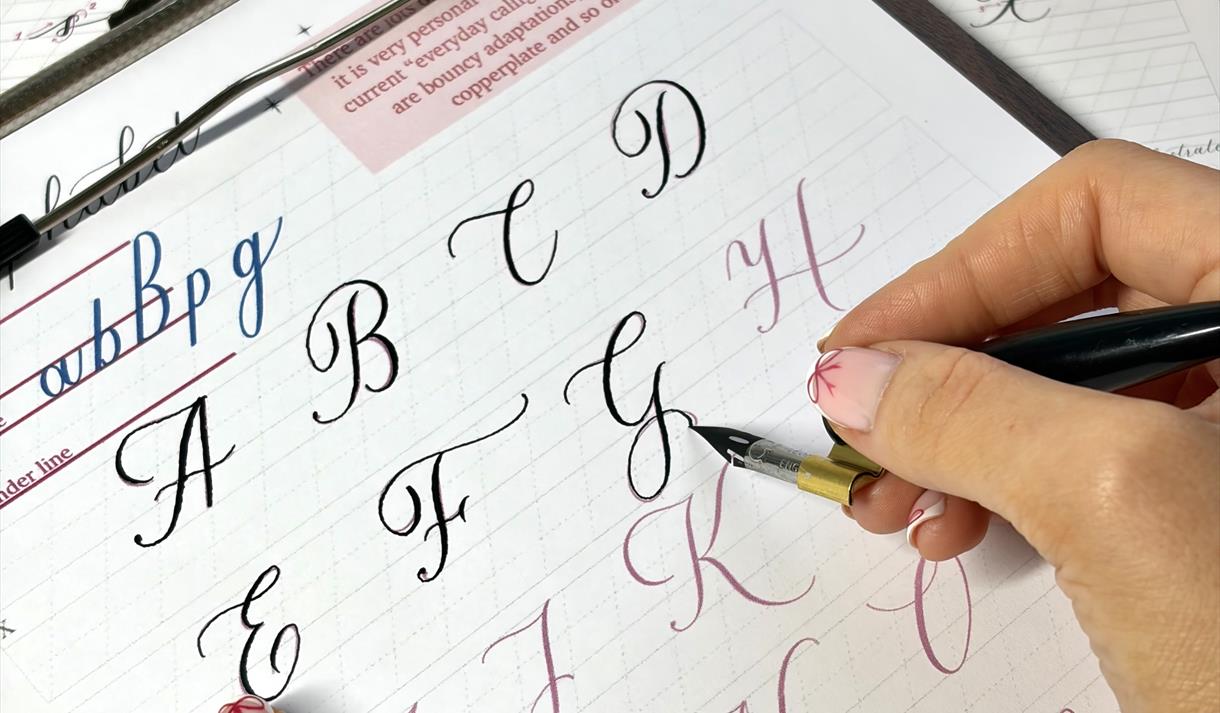 Beginner's Mother's Day Calligraphy Workshop at Mitton Hall