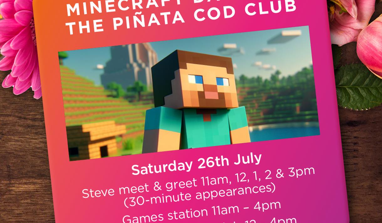 Minecraft Day with the Piñata Cod Club