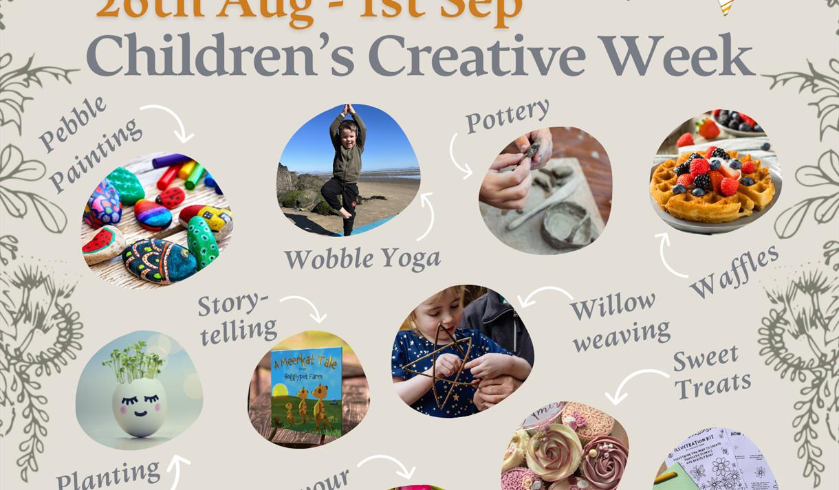 Children's Creative Week at Holden Clough