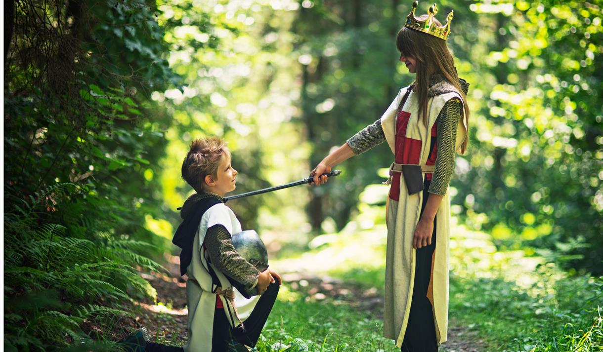 Knights, Princesses and Dragons at Brockholes