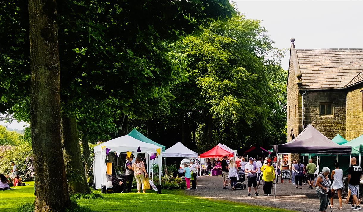 Farmers Market at Hoghton Tower