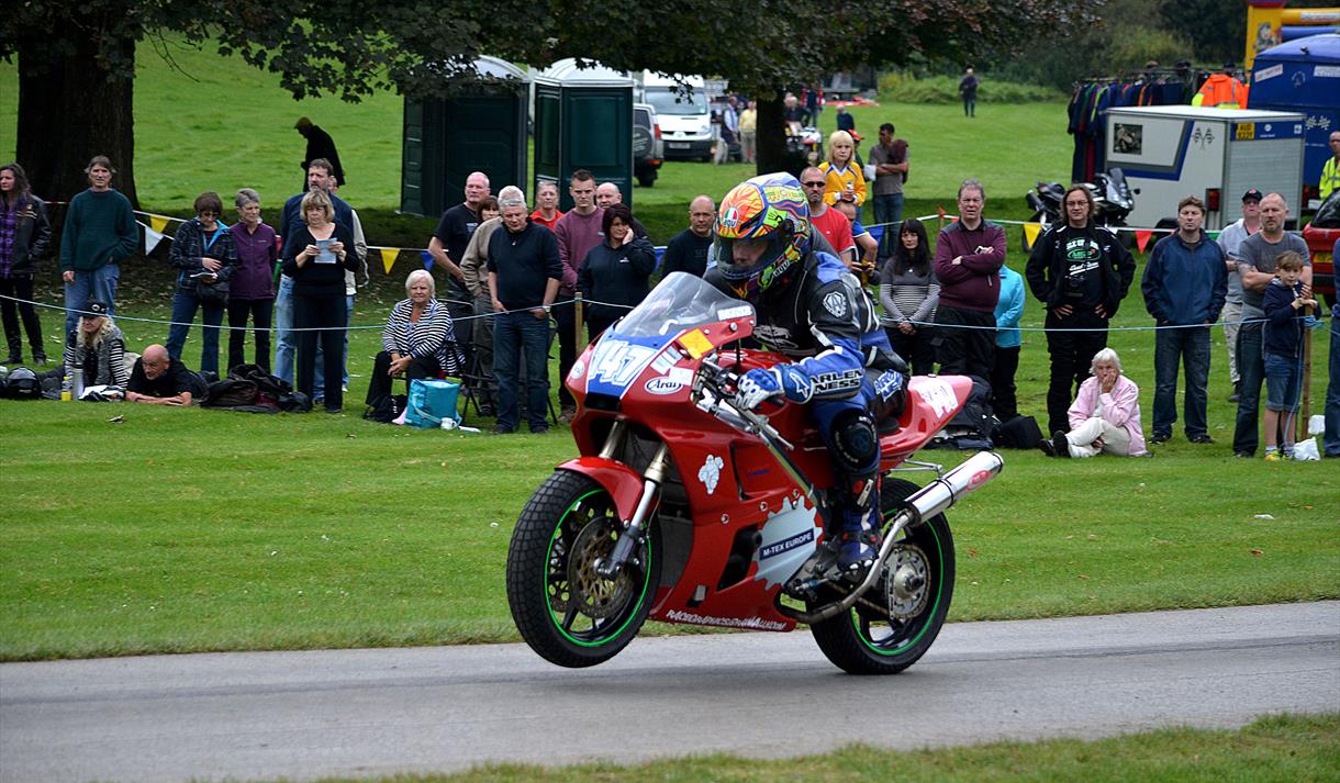 Leighton Hall Motorcycle Hill Climb
