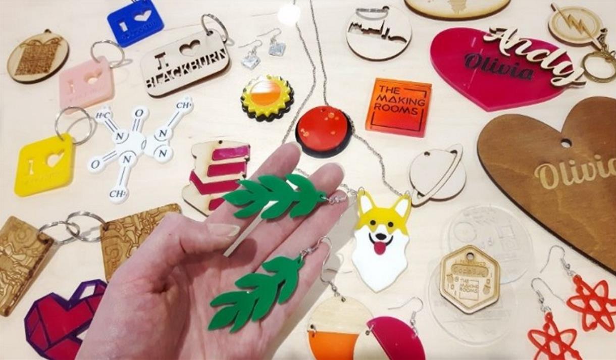 Make-A-Start : Laser Cut Jewellery