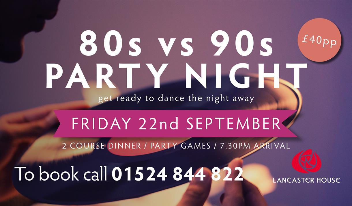80s v 90s Disco Party Night