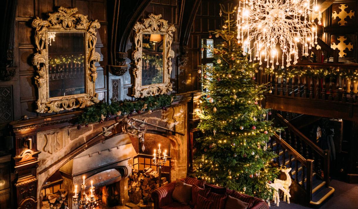 Christmas Light Switch On at Mitton Hall