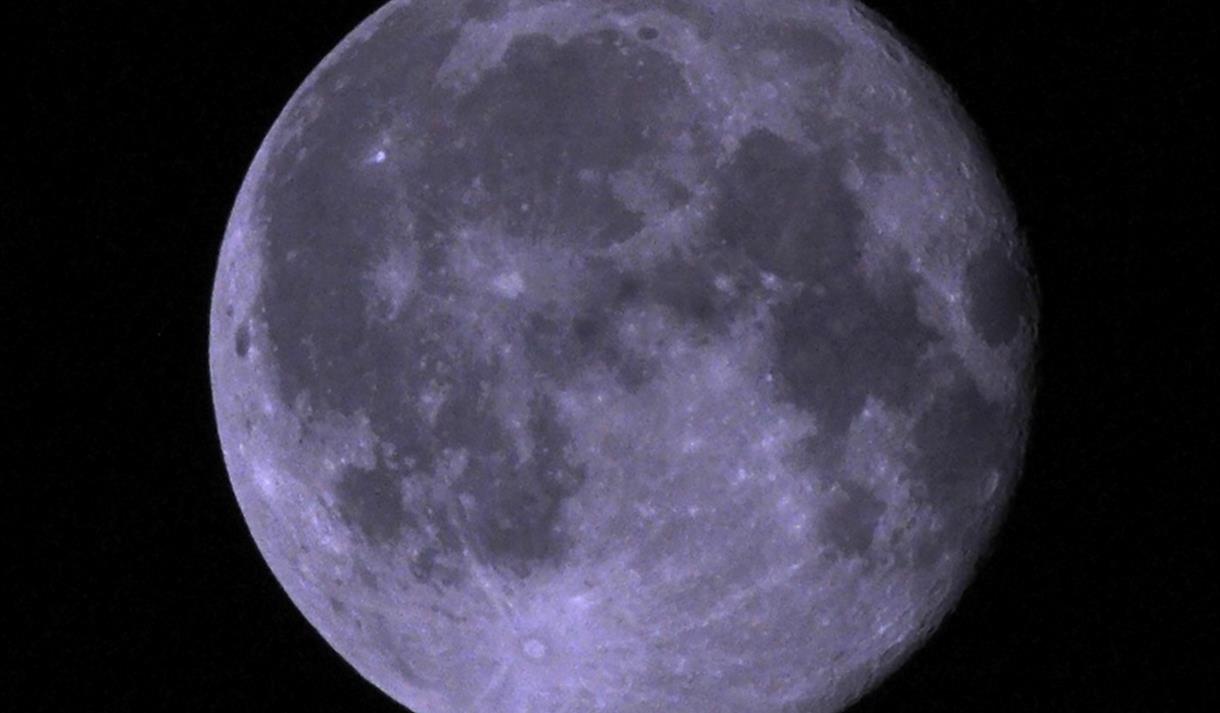 Full moon. Photographer Matthew Greenhalgh.