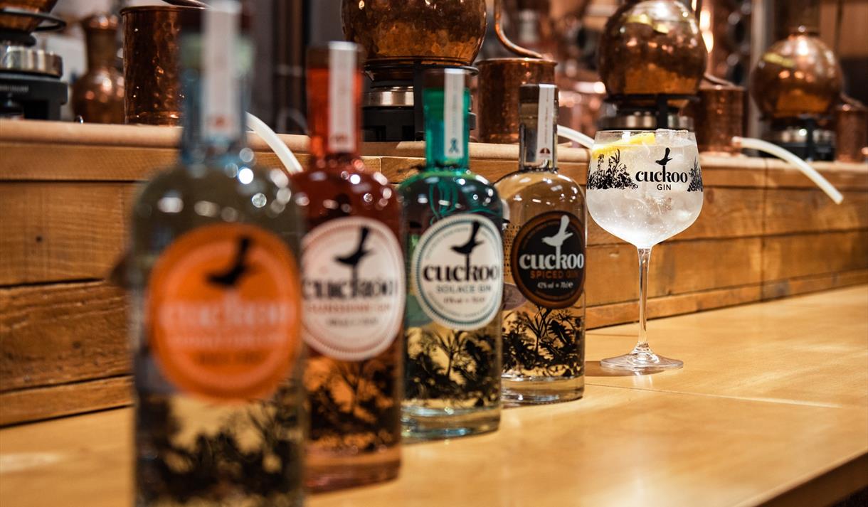 Cuckoo Gin at Brindle Distillery