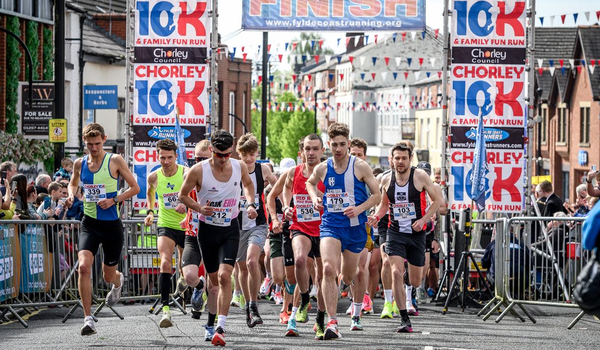 Chorley 10K and 2k Family Run