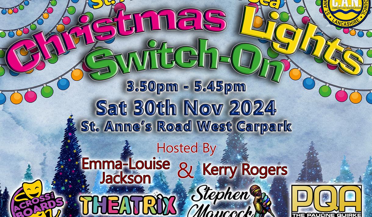 St. Anne's Christmas Lights Switch On 2024