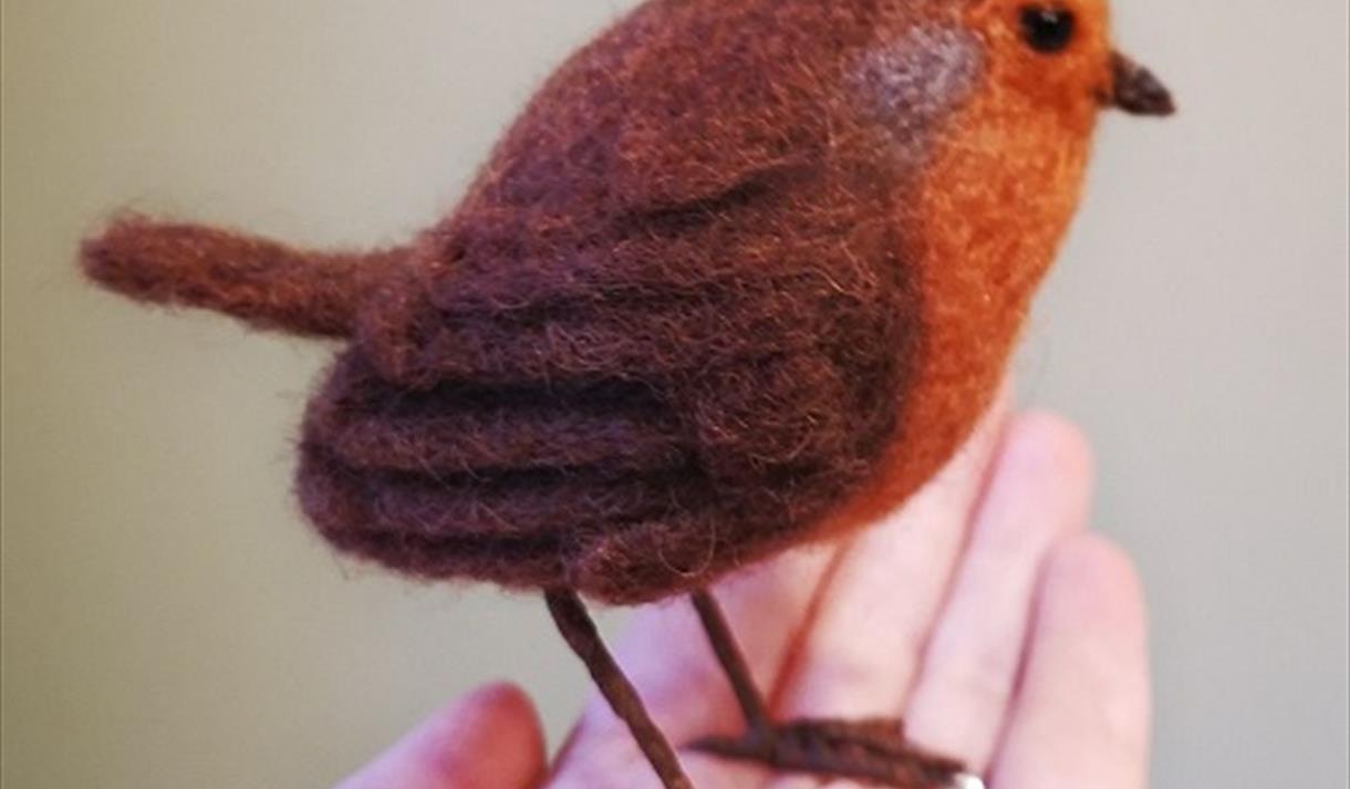 Robin Needle Felting
