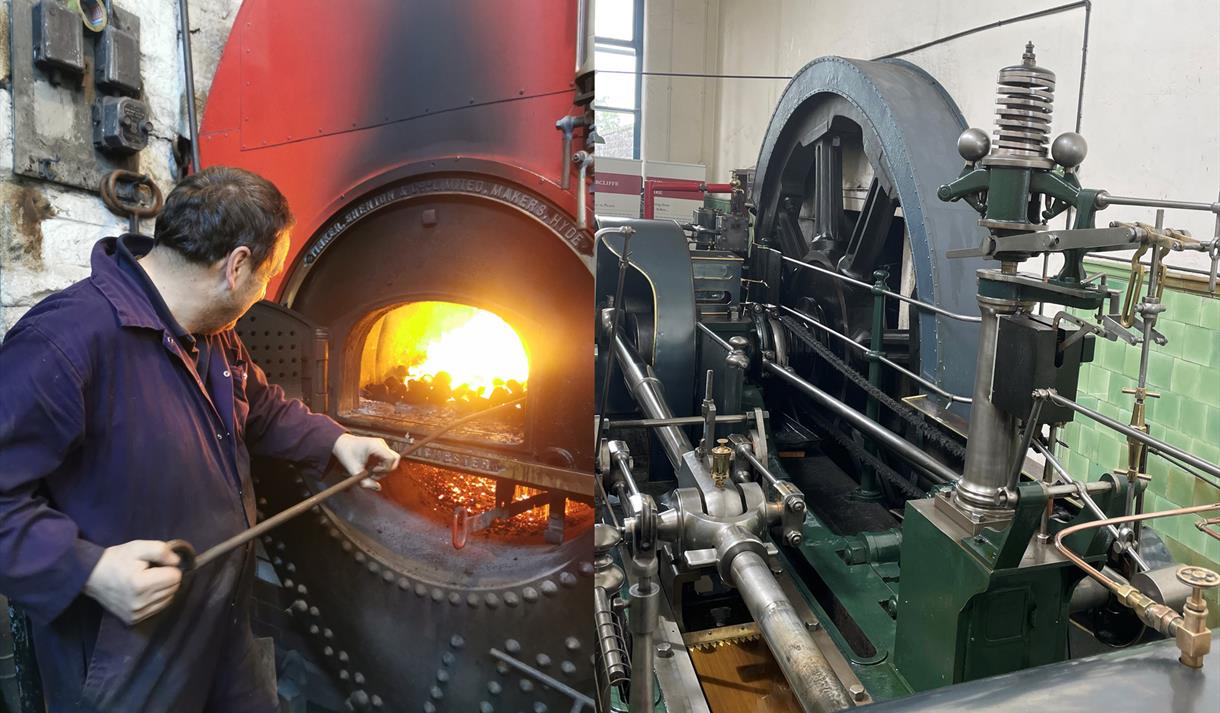 September Steam Days at Queen Street Mill
