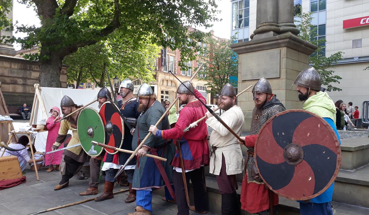 Vikings on the Flag Market