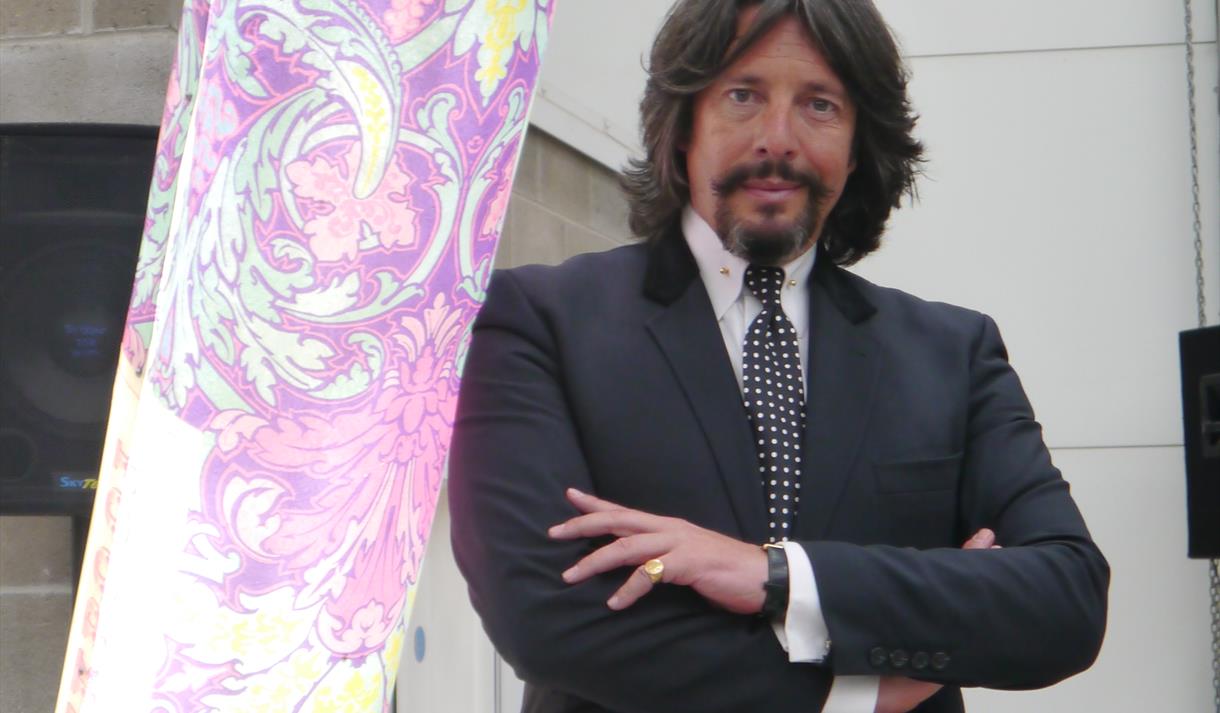 Laurence Llewelyn-Bowen Blackpool Rock Lightpool Festival