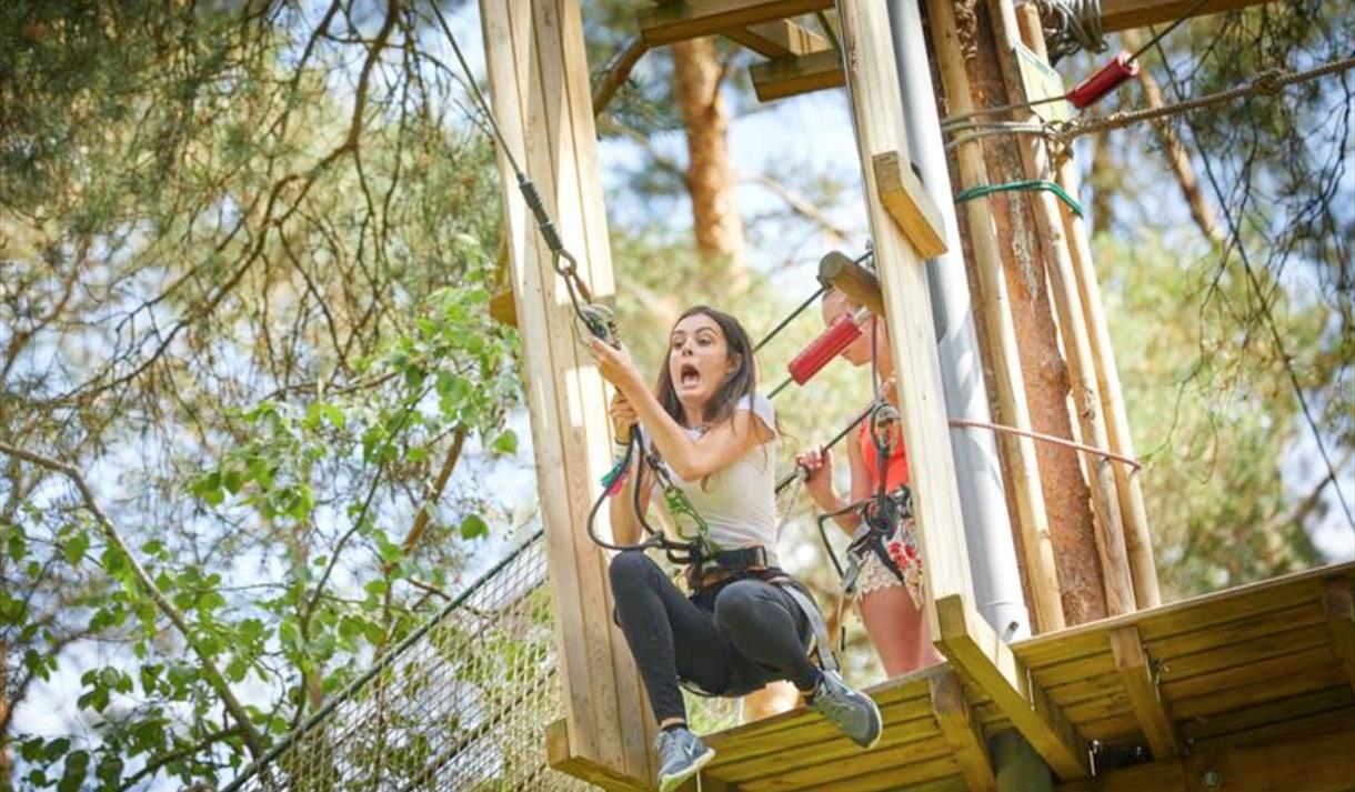 May Half Term at Go Ape Rivington