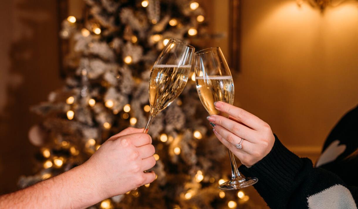 Great Gatsby Christmas Party Night at Mitton Hall