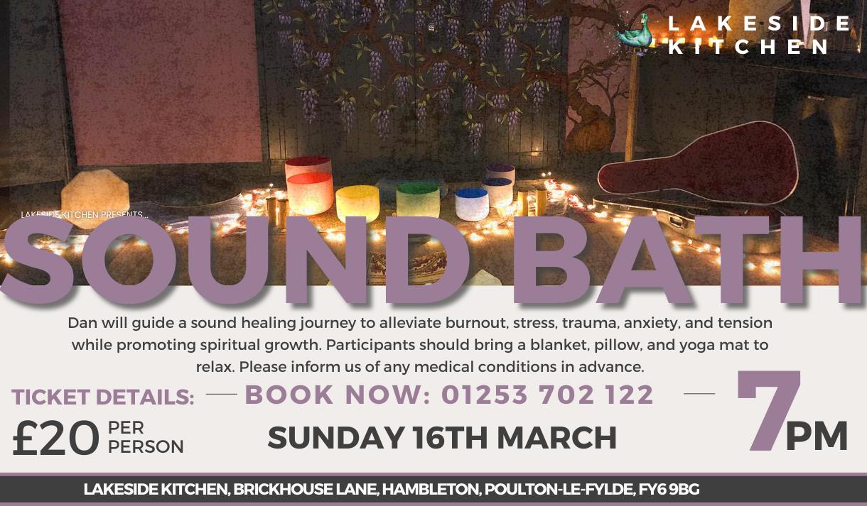 Sound Bath at Lakeside Kitchen