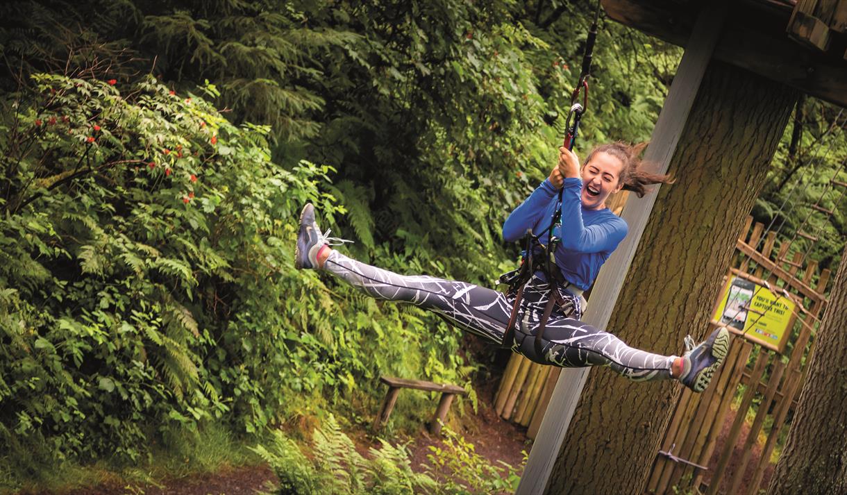 Go Ape Rivington Adventure Sports In Bolton Chorley Visit Lancashire