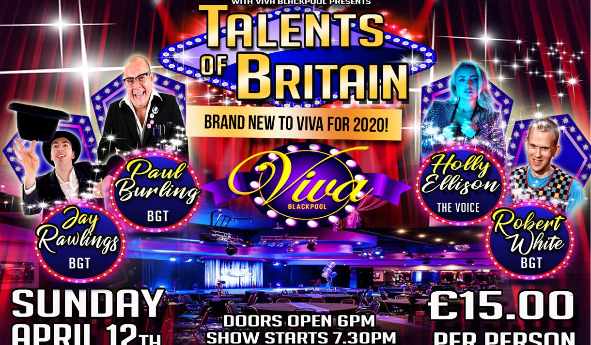 POSTPONED - Talents of Britain