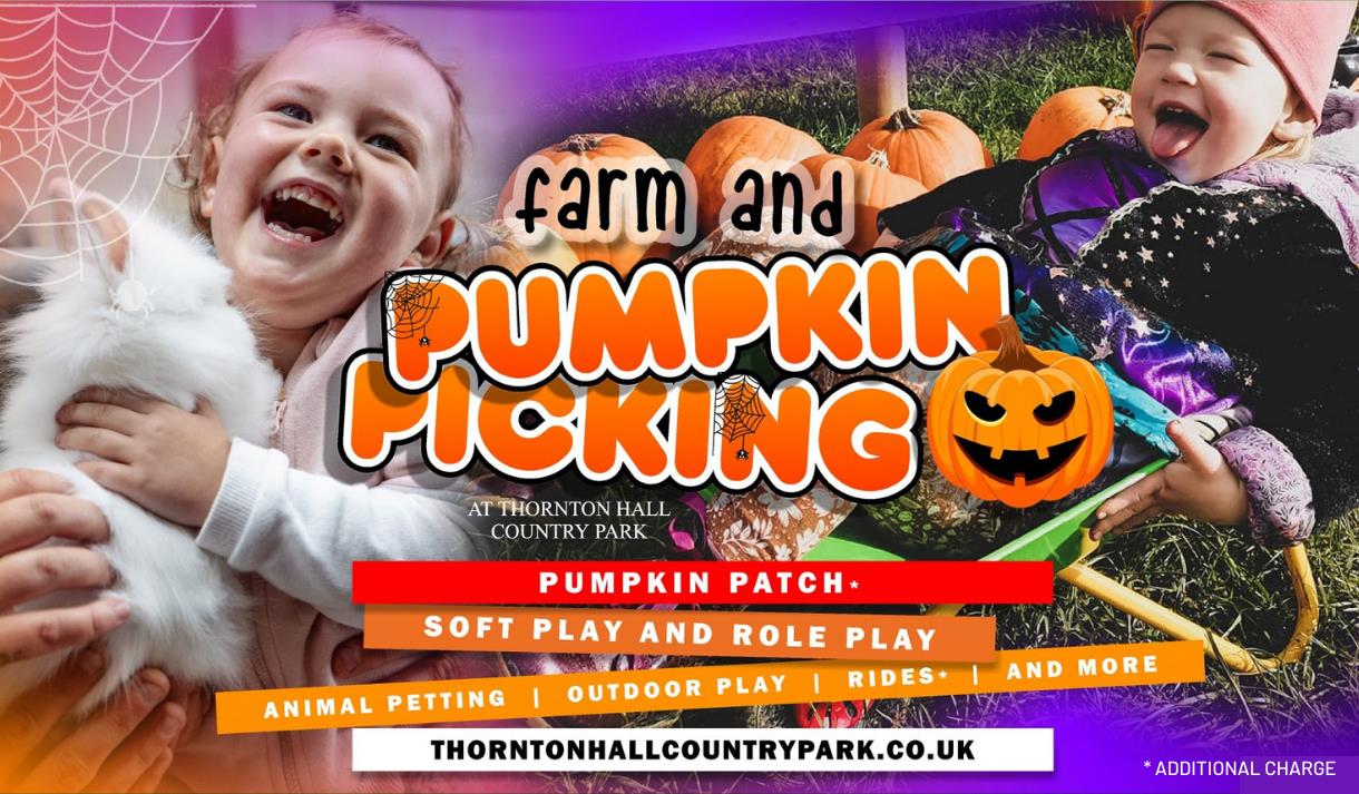 Farm & Pumpkin Picking at Thornton Hall Country Park