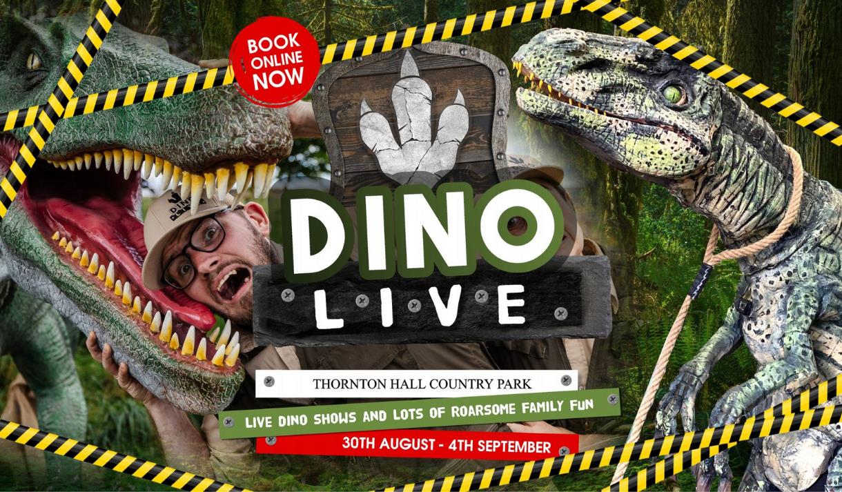 Dino Live at Thornton Hall Country Park