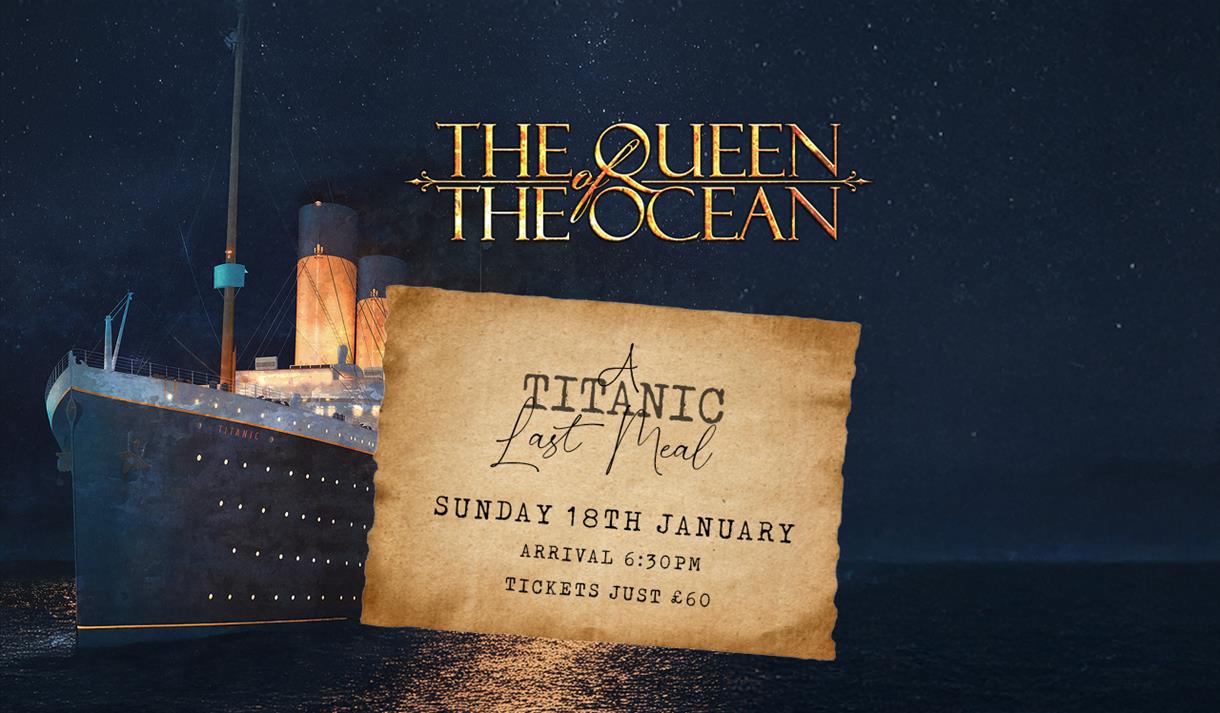 Titanic Dining Experience at Crow Wood Hotel & Spa Resort