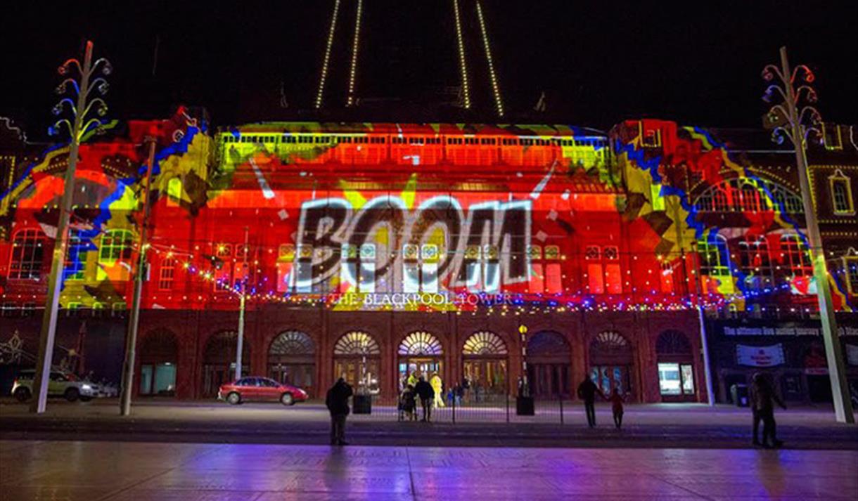 Tower & Golden Mile Light Show - Lightpool 2023 in Blackpool , Blackpool -  Visit Lancashire