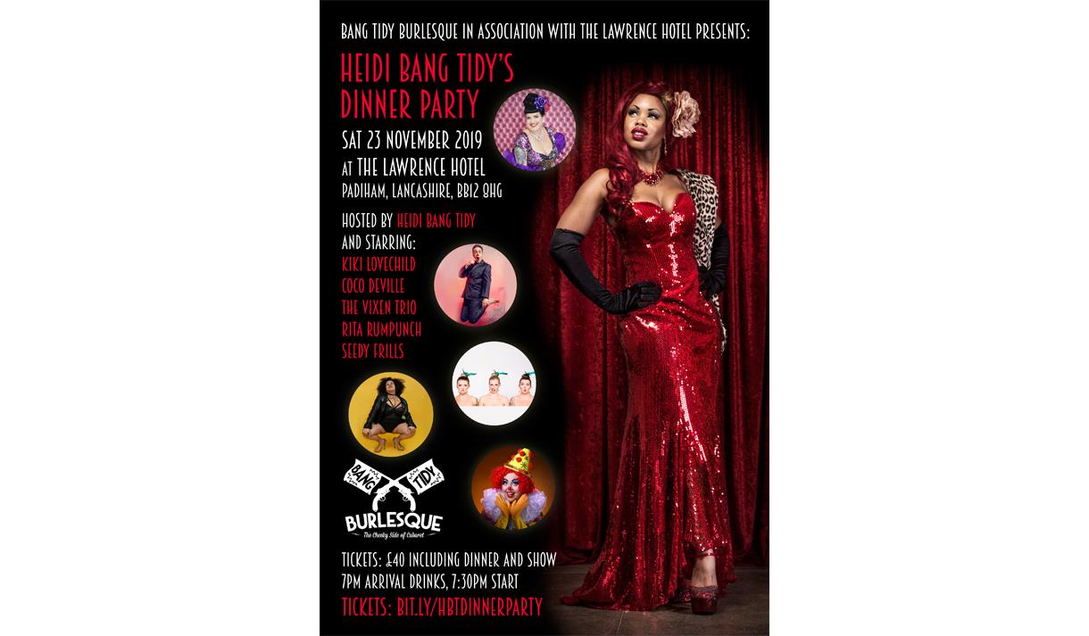 Heidi Bang Tidy's Burlesque Dinner Party